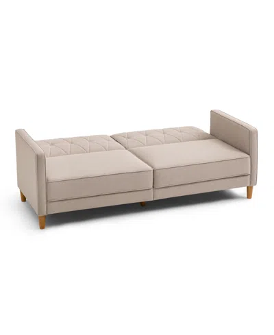 Gold Sparrow 77" Polyester Victoria Convertible Sofa Bed, Created For Macy's