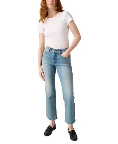 Levi's 725 Authentic Kick Boot Women's Jeans 34x27 In Blue