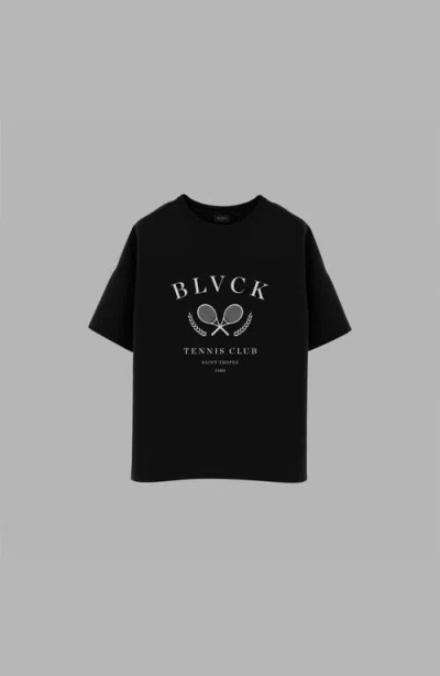 Blvck Tennis Tee In Black