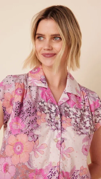 The Cat's Pajamas Luxe Pima Short Set