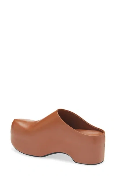 Marni Twin-set Round Neck Sweater Print In Brown