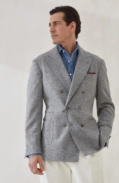 Brunello Cucinelli Men Suit-type Jacket In Gray