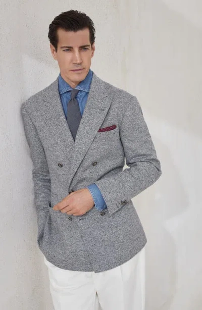 Brunello Cucinelli Men Suit-type Jacket In Gray