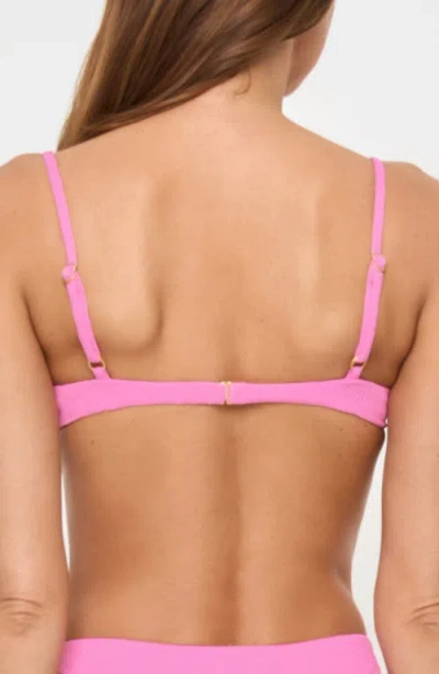 L*space Lspace Belle Underwire Bikini Top In Pink