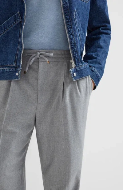 Brunello Cucinelli Pant In Gray