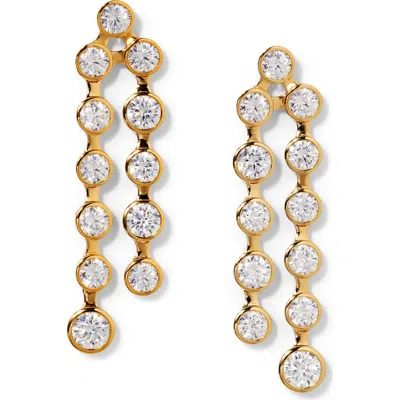 Nadri Brooklyn Cubic Zirconia Linear Drop Earrings