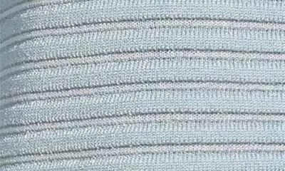 Balmain Long Sleeved Textured Knit Cardigan In Blue