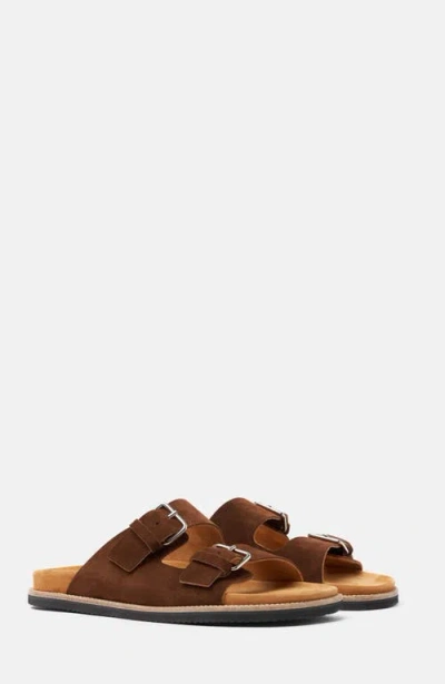 Scarosso Enea Buckled Slip-on Sandals In Multi