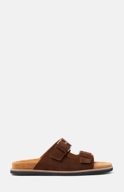 Scarosso Enea Buckled Slip-on Sandals In Multi