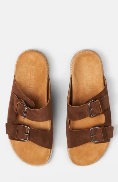 Scarosso Enea Buckled Slip-on Sandals In Multi