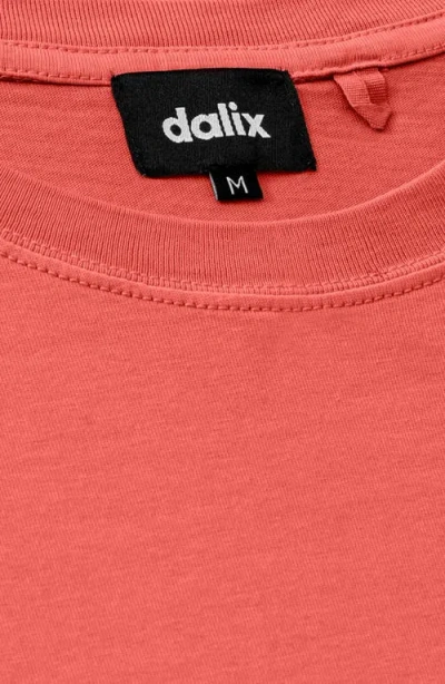 Dalix Mens Espresso Martini Midweight Garment Dye Tee