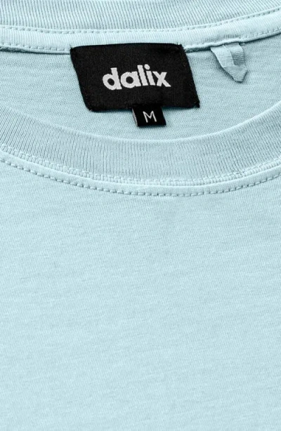 Dalix Mens Espresso Martini Midweight Garment Dye Tee