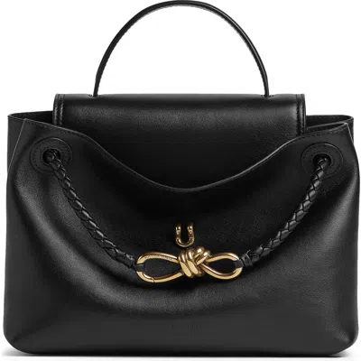 Bottega Veneta Small Ciao Ciao Knot Detail Leather Top Handle Bag