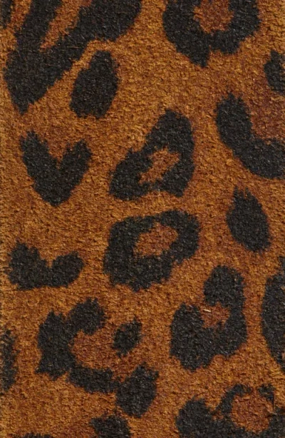 Isabel Marant Adjustable Animal Print Belt In Brown