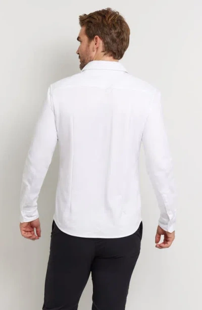 Anatomie Nick Piquet Button Down Shirt In White
