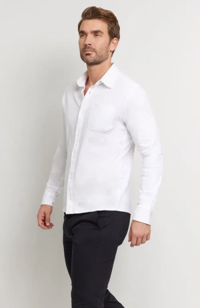 Anatomie Nick Piquet Button Down Shirt In White