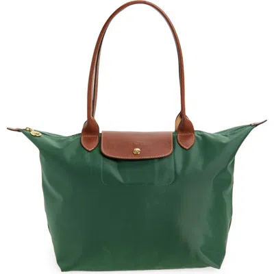 Longchamp A.p.c. Chocolat Cotton Sweater In Green