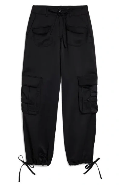 Desigual Cargo Pants In Black