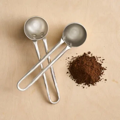 The Collective Home Forge Pewter Coffee Scoops
