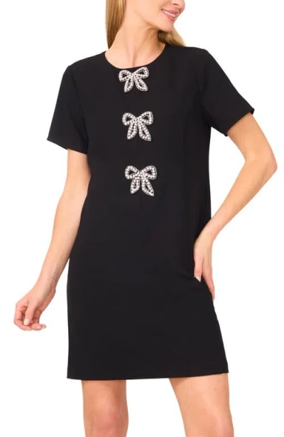 Cece Sequin Bow Shift Dress