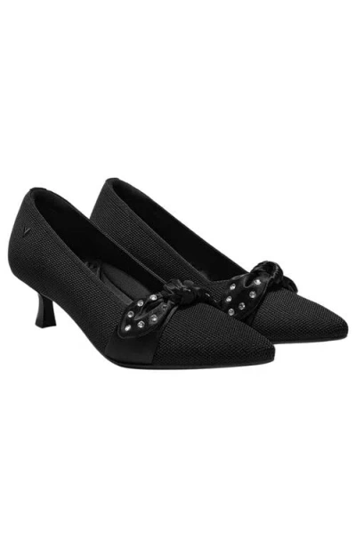 Vivaia Pointed-toe Bow Kitten Heels
