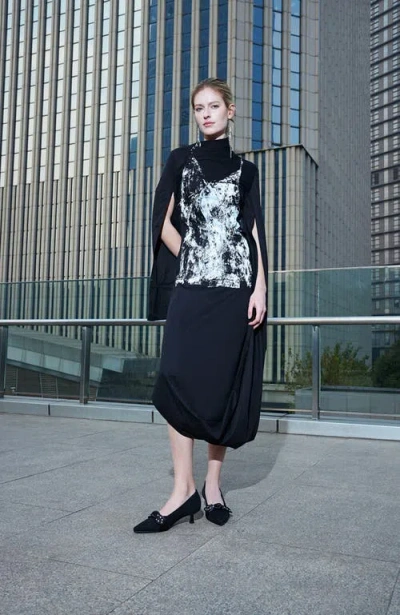 Vivaia Pointed-toe Bow Kitten Heels