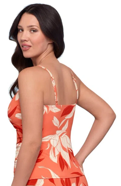 S3 Classic Shirred Front Tankini Top