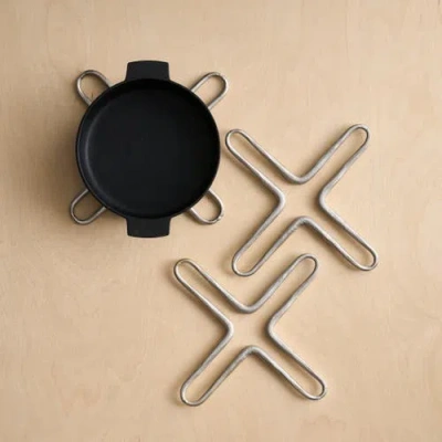 The Collective Home Forge Pewter Trivets