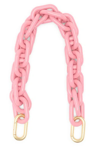Clare V . Shortie Resin Link Chain Strap