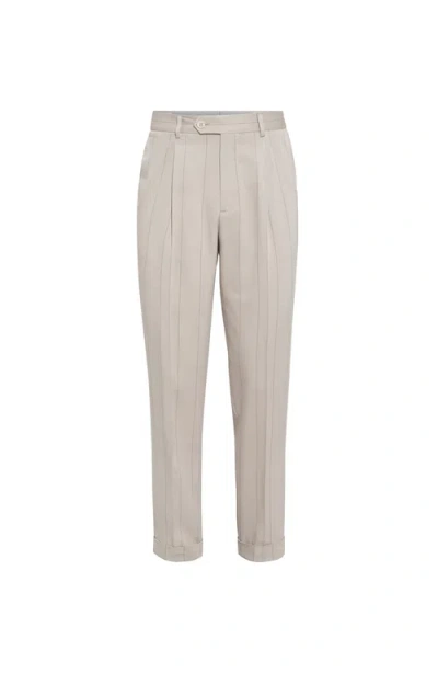 Brunello Cucinelli Leisure Fit Trousers With Pleats In Multi
