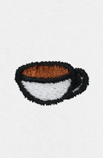 Dalix Mens Lil Coffee Heavy Weight Cotton Tee