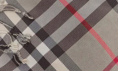 Burberry Ekd Embroidered Bias Check Bucket Hat