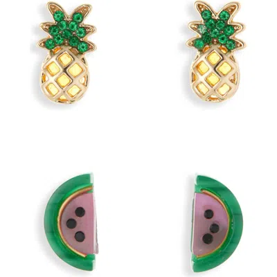 Baublebar Set Of 2 Pick Of The Tropics Stud Earrings