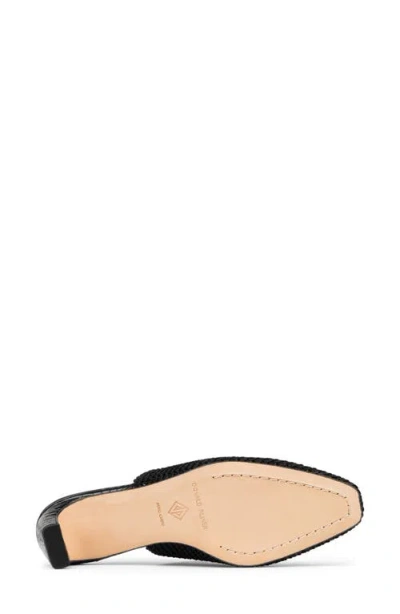 Donald Pliner Block Heel Mule In Black