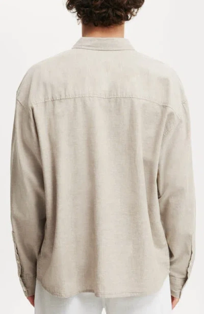 Cotton On Eli Long Sleeve Shirt In Green