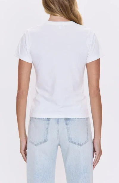 Pistola Alba Basic Tee In Le Blanc In White