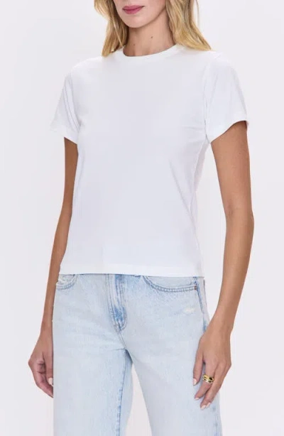Pistola Alba Basic Tee In Le Blanc In White