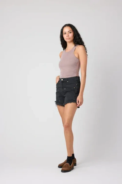 Tt Studios Haley Utility Frayed Short