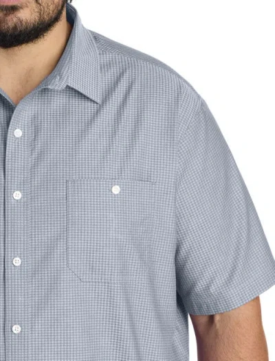 Synrgy By Dxl Textured Solid Sport Shirt