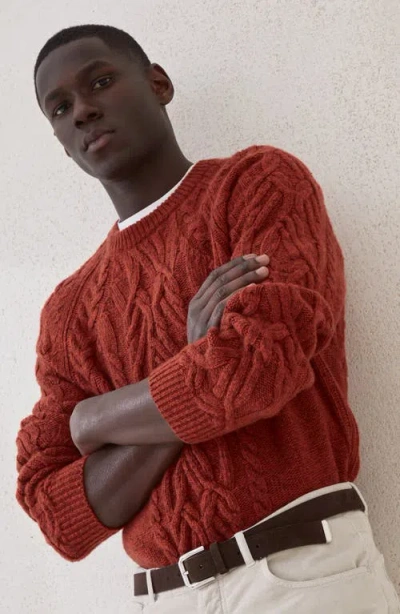 Brunello Cucinelli Pullover Mit Zopfmuster