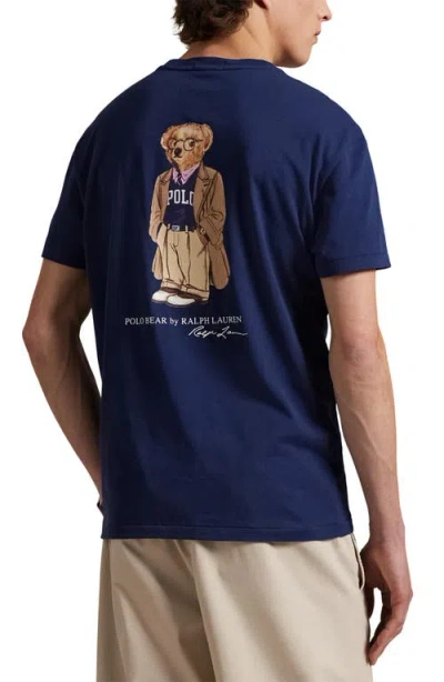 Polo Ralph Lauren Crew Neck Graphic Print Chest Pocket