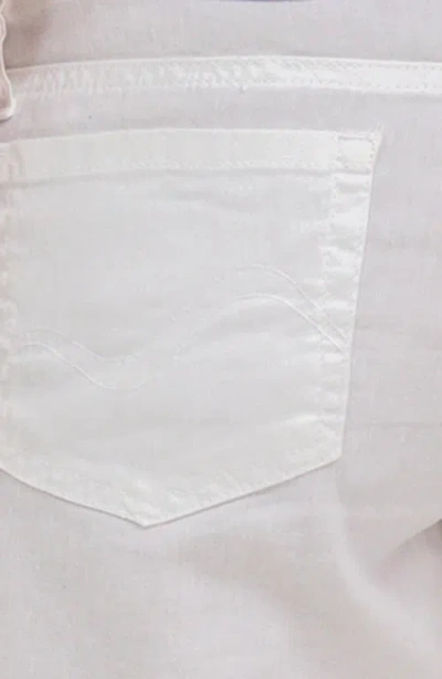 Pietro Brunelli Maternity Pleated Linen & Cotton Maternity Shorts In White