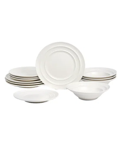 Earth & Clay Celeste 24pc Stoneware Dinnerware Set