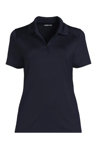 Lands' End School Uniform  Short Sleeve Feminine Fit Rapid Dry Polo Shirt