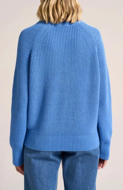 Matty M Pepper Pullover Sweater In Blue