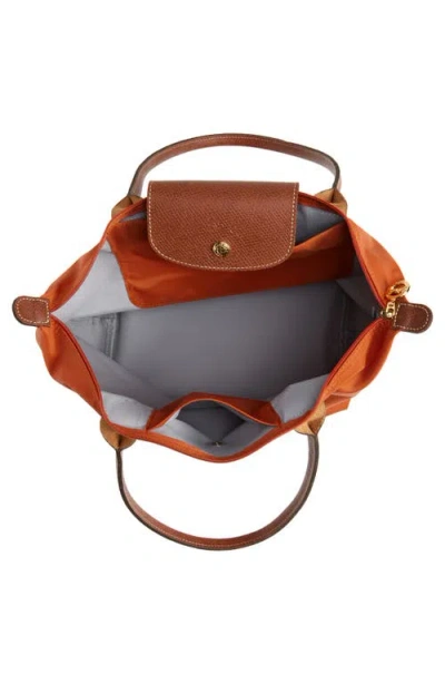 Longchamp Le Pliage Green M Tote Bag Canvas Leather