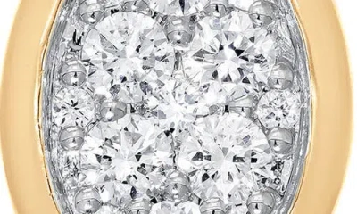 Sara Weinstock 18k Yellow Gold Diamond Marquise Charm