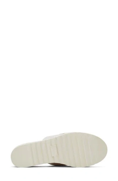 Toms Diana Mule Womens Usnatural Yarn Dye Slip On Wedge Heel Sandals Gal658