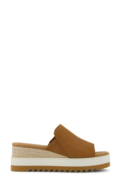 Toms Women's Diana Mule Wedge Sandal Sugar Leather