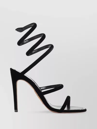 René Caovilla Flat Sandals Rene Caovilla Woman Color Black In Multi